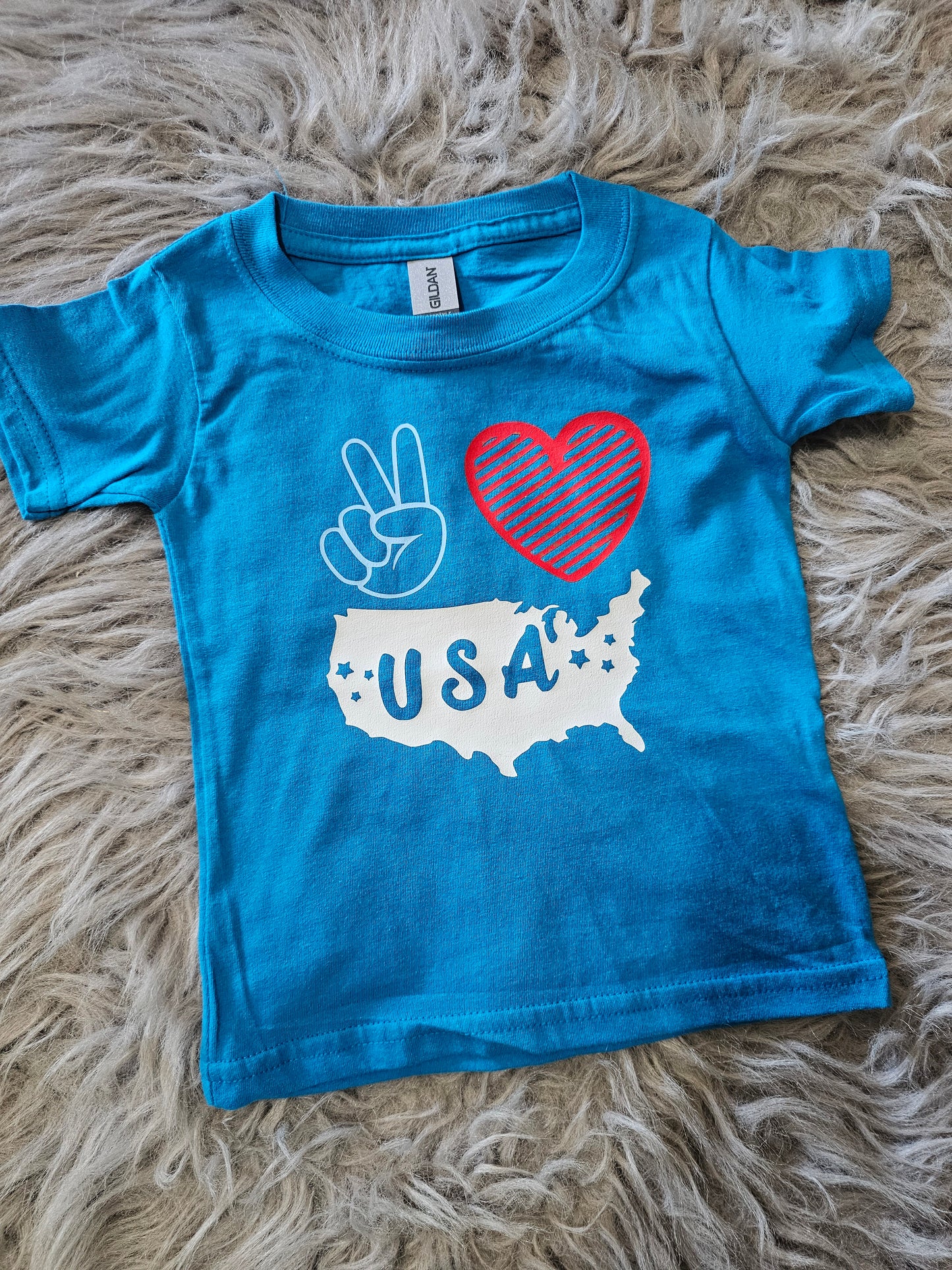 Peace. Love. USA. - 2T