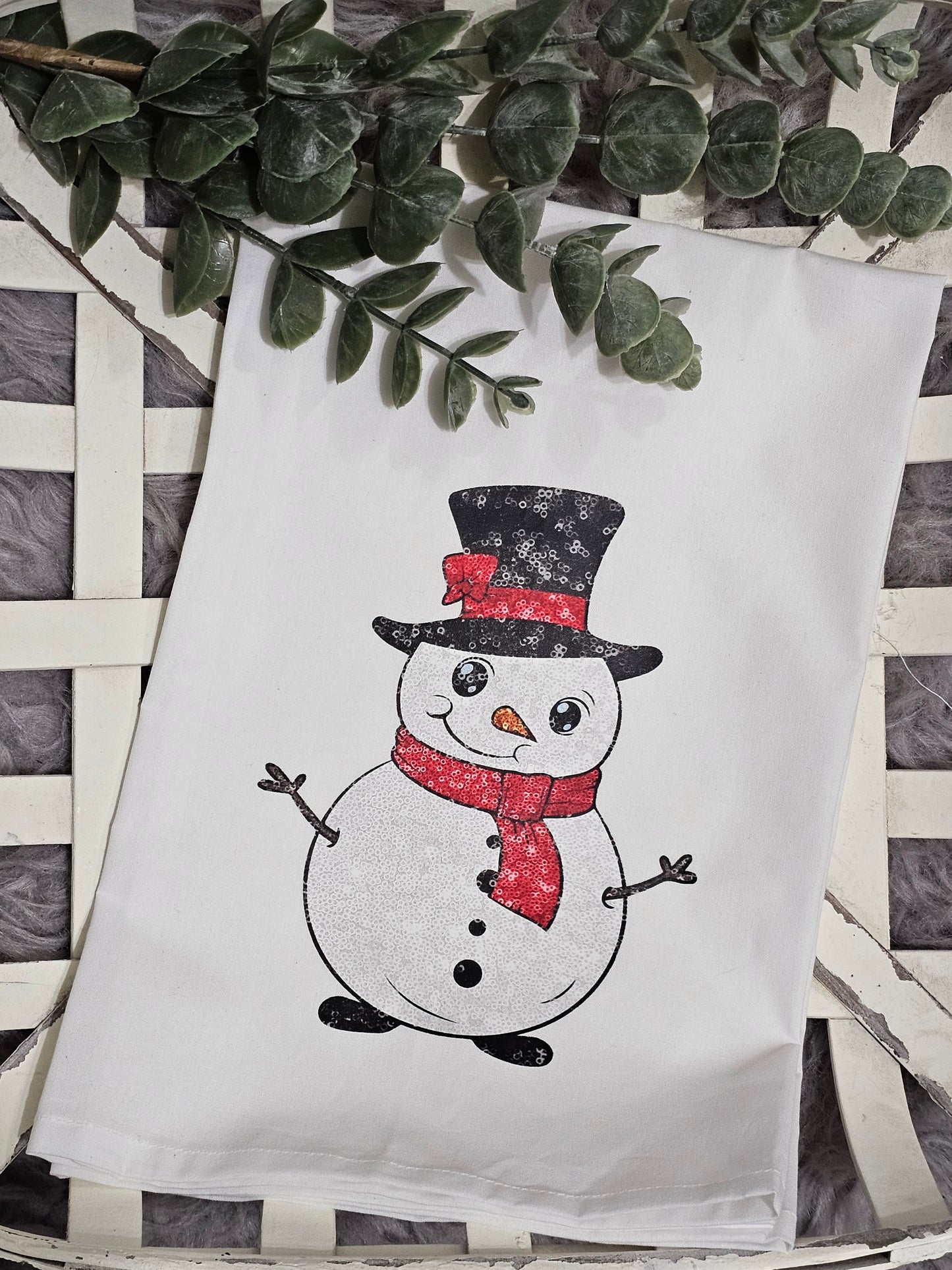 Snowman - Red