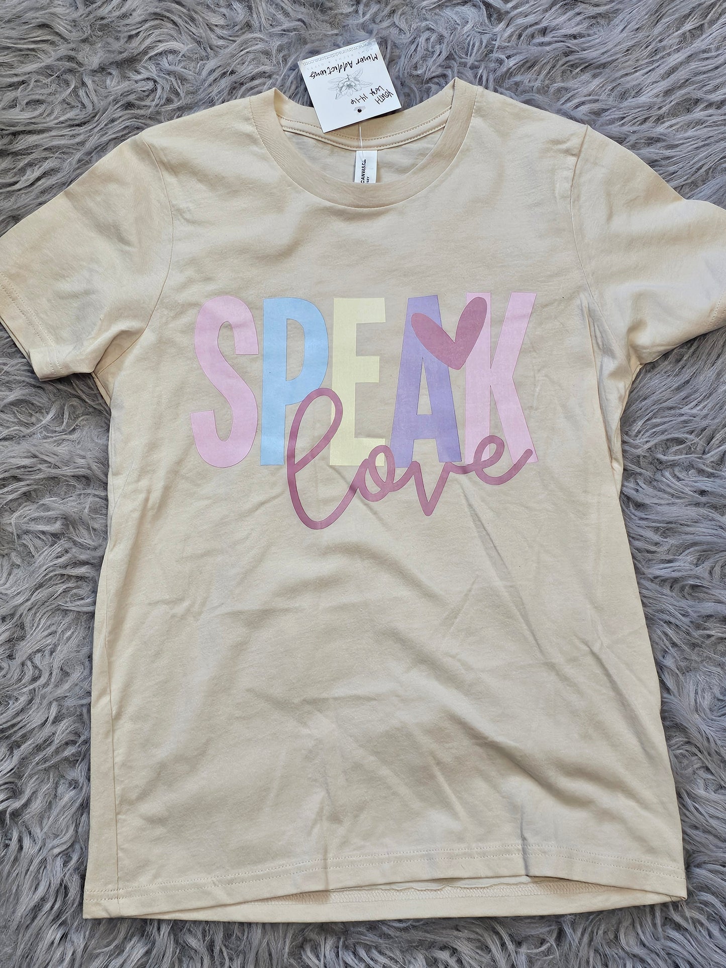 Speak Love - YOUTH Large (14-16)