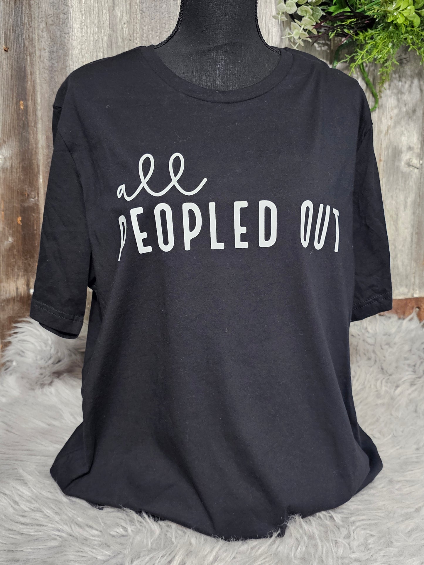 All peopled out - 2X