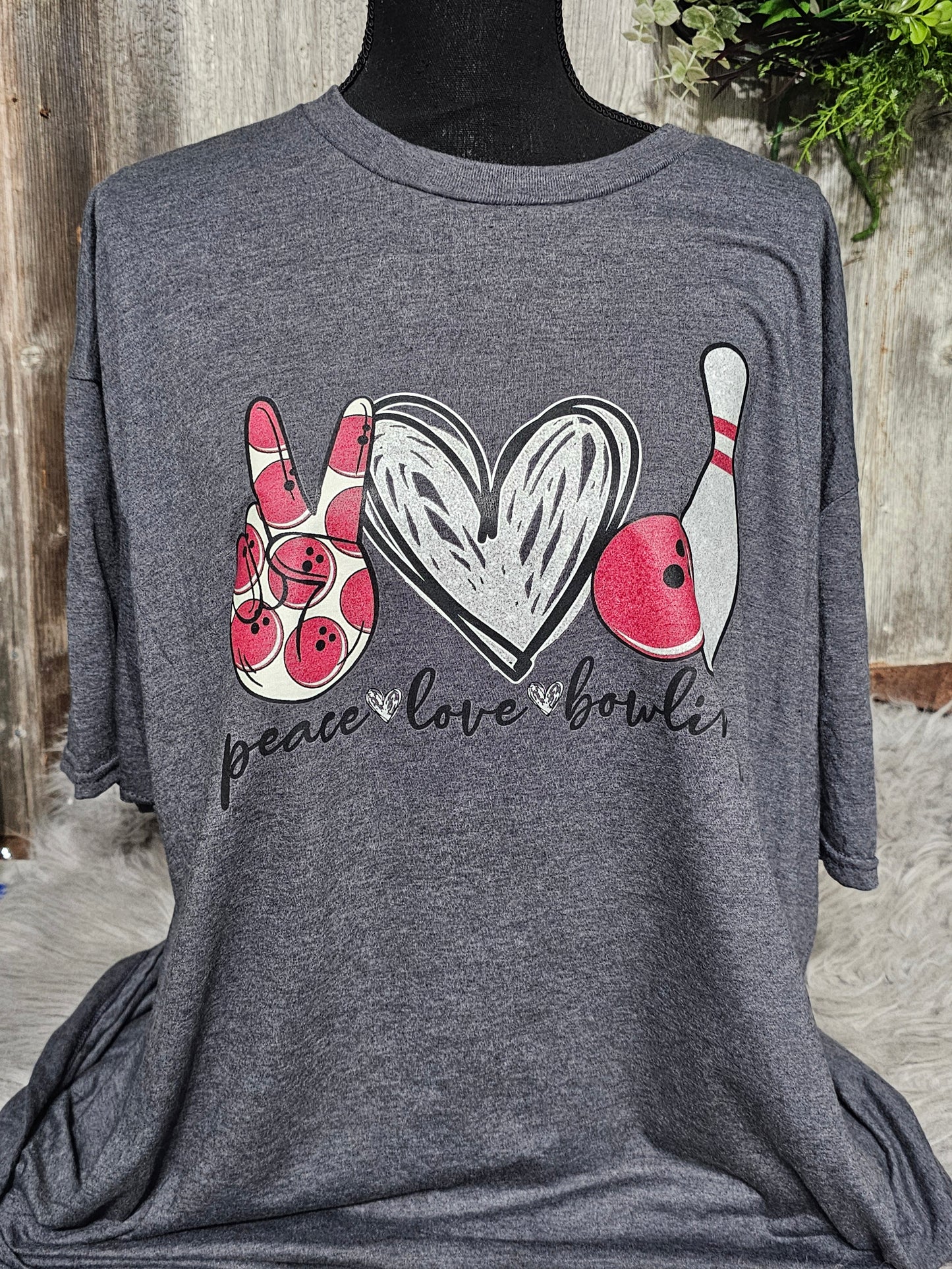 Peace Love Bowling- 3X