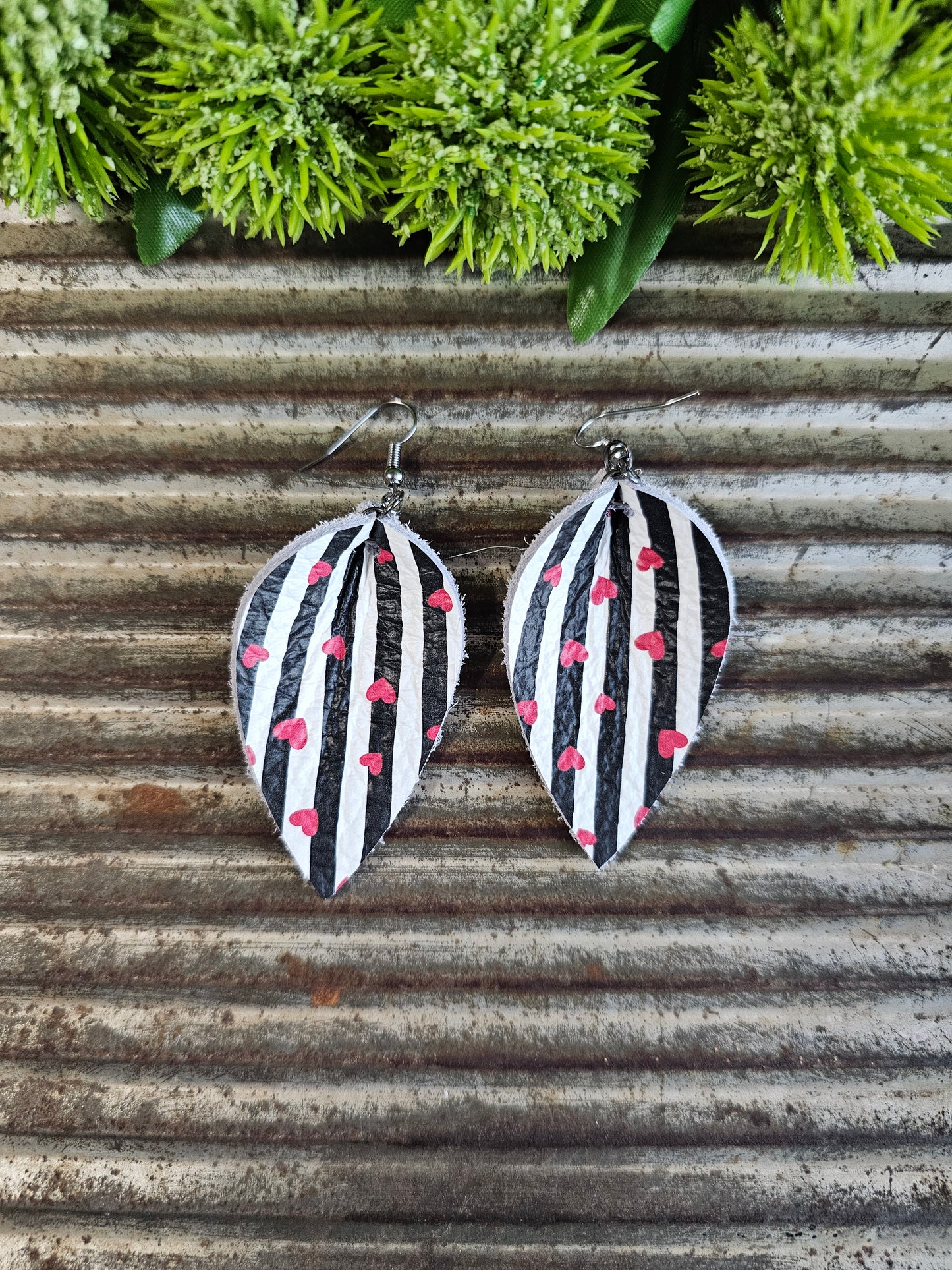 Striped Hearts - Pinched