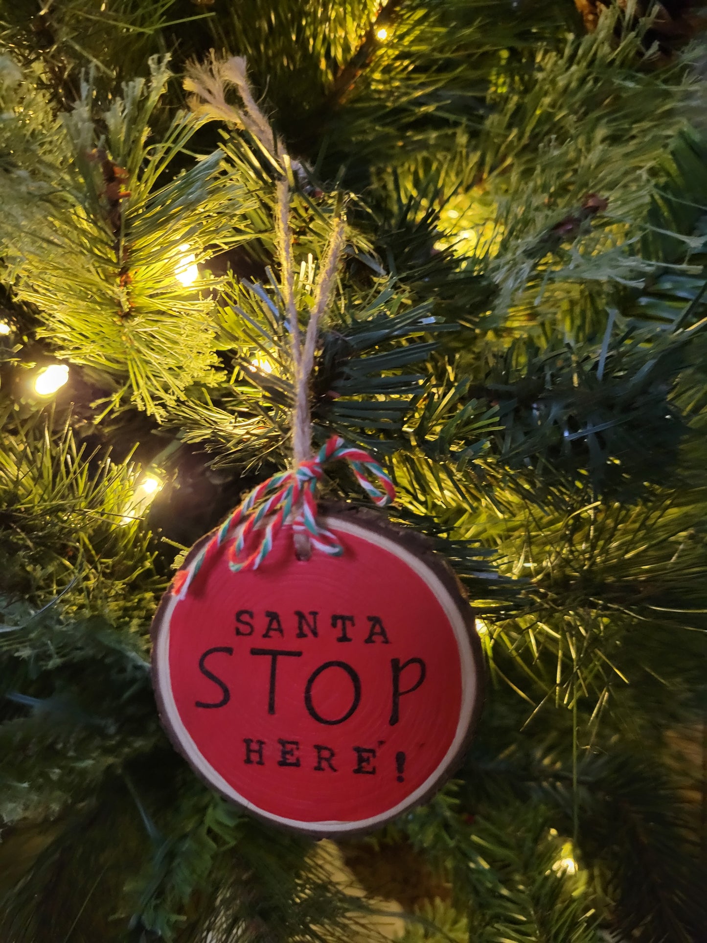 Santa stop here!
