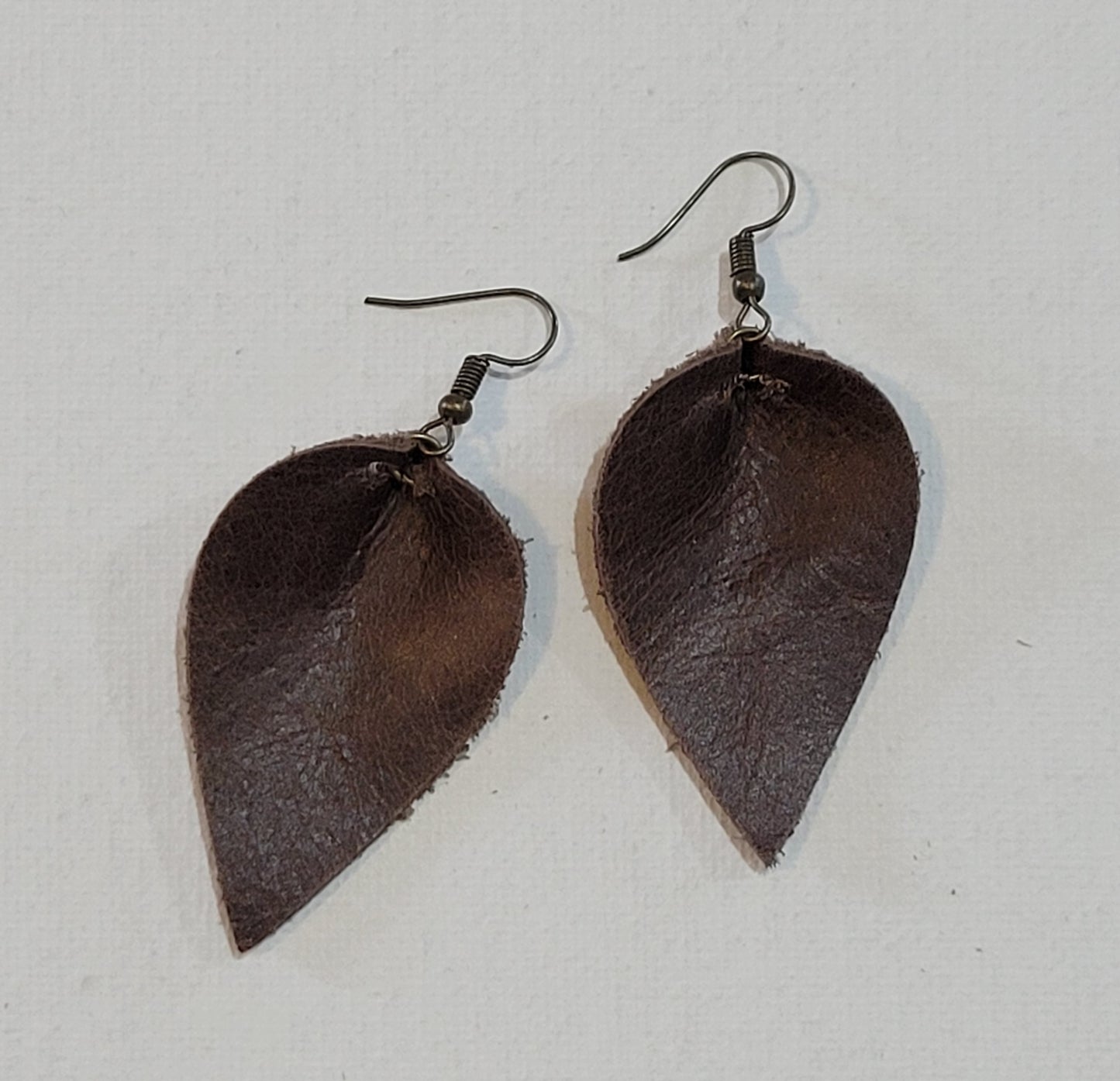 Chocolate leather petal