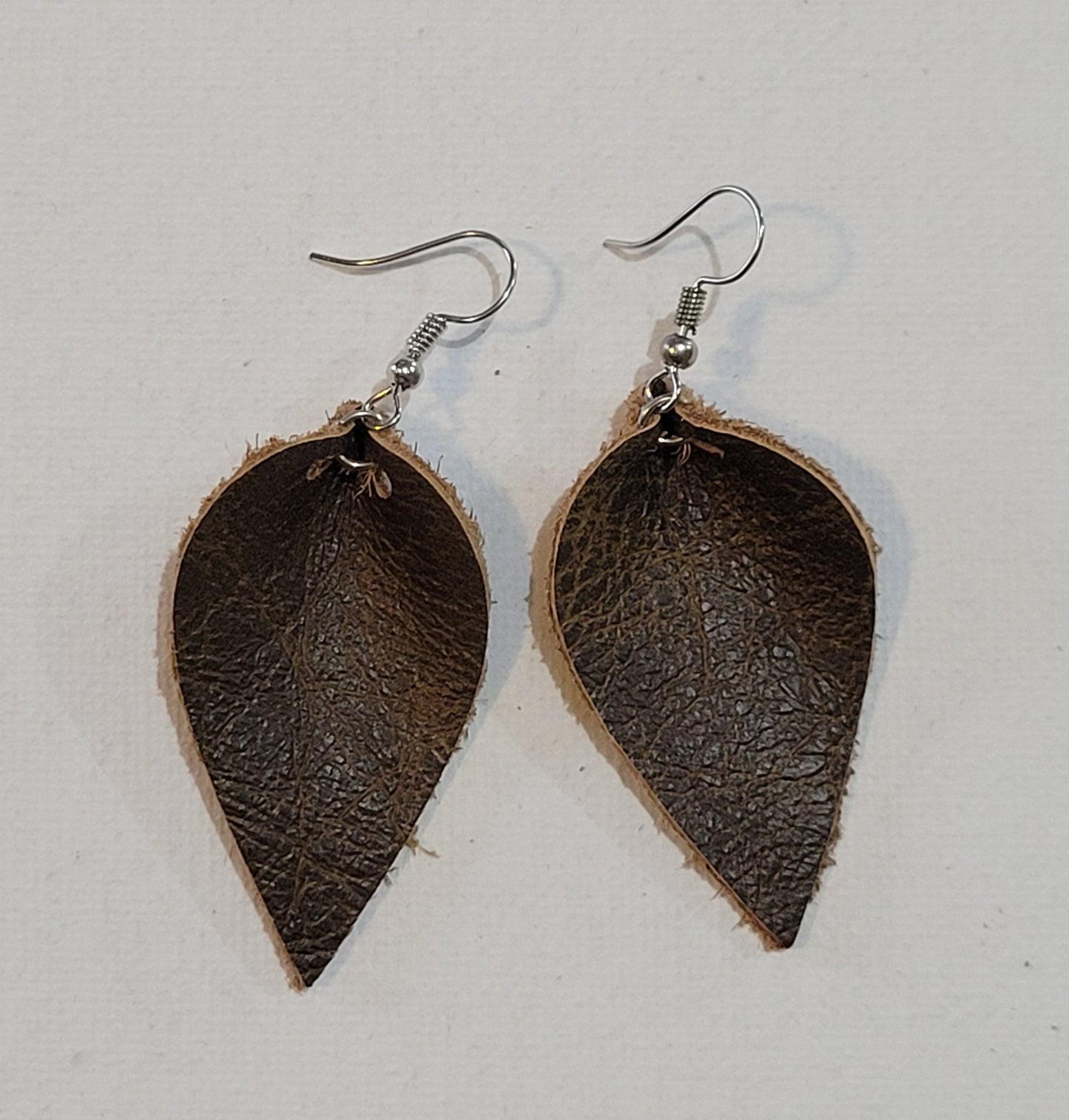 Choclate leather petal