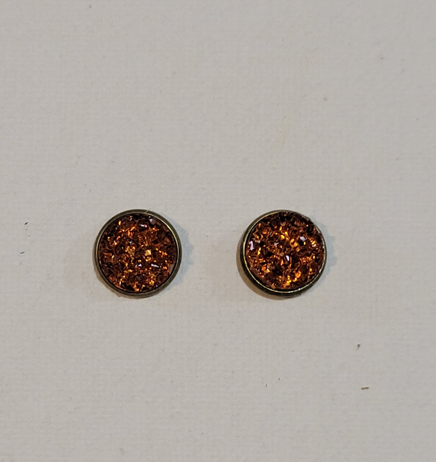 Dark Amber Druzy