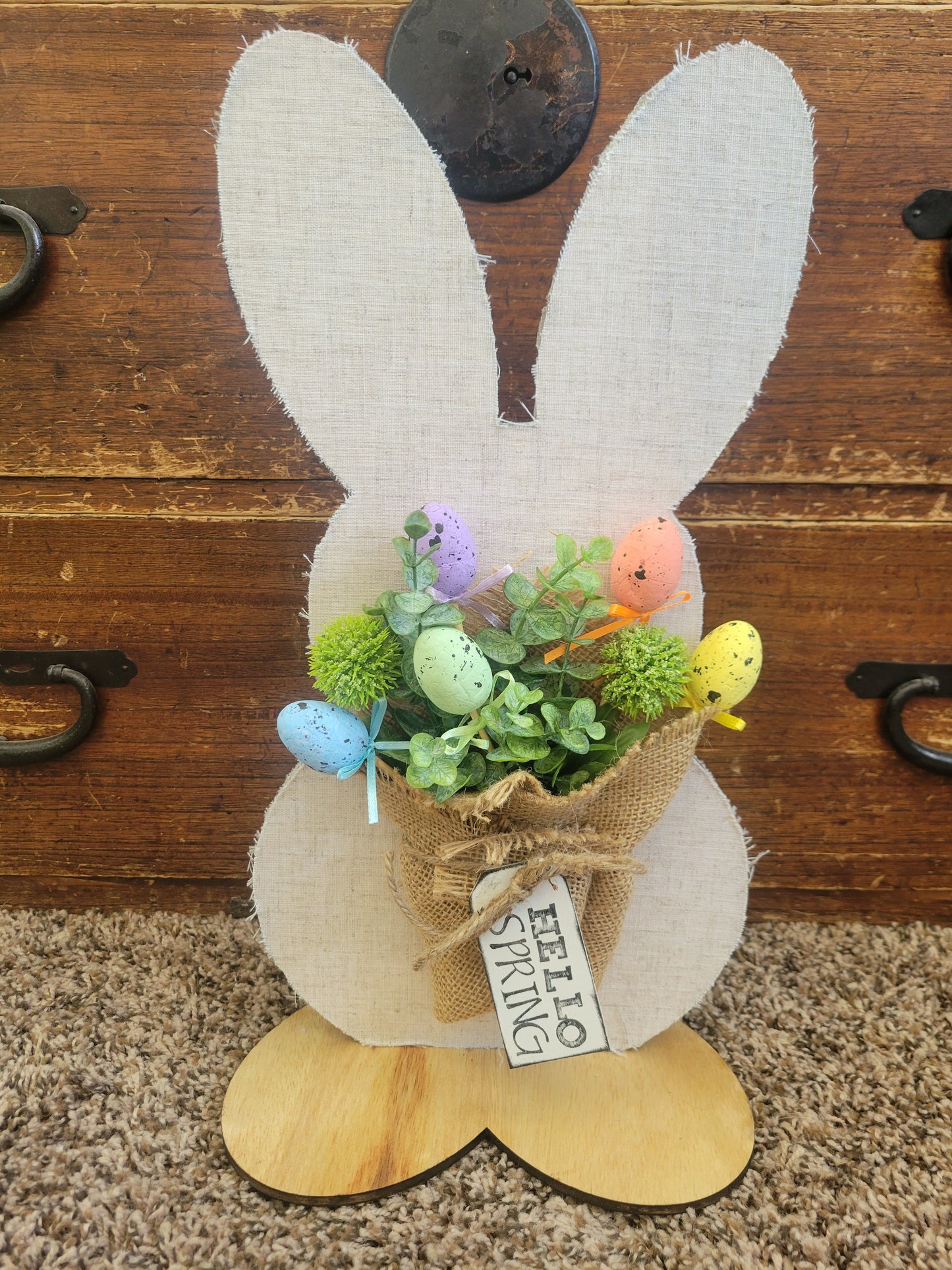 Linen Boquet Bunny