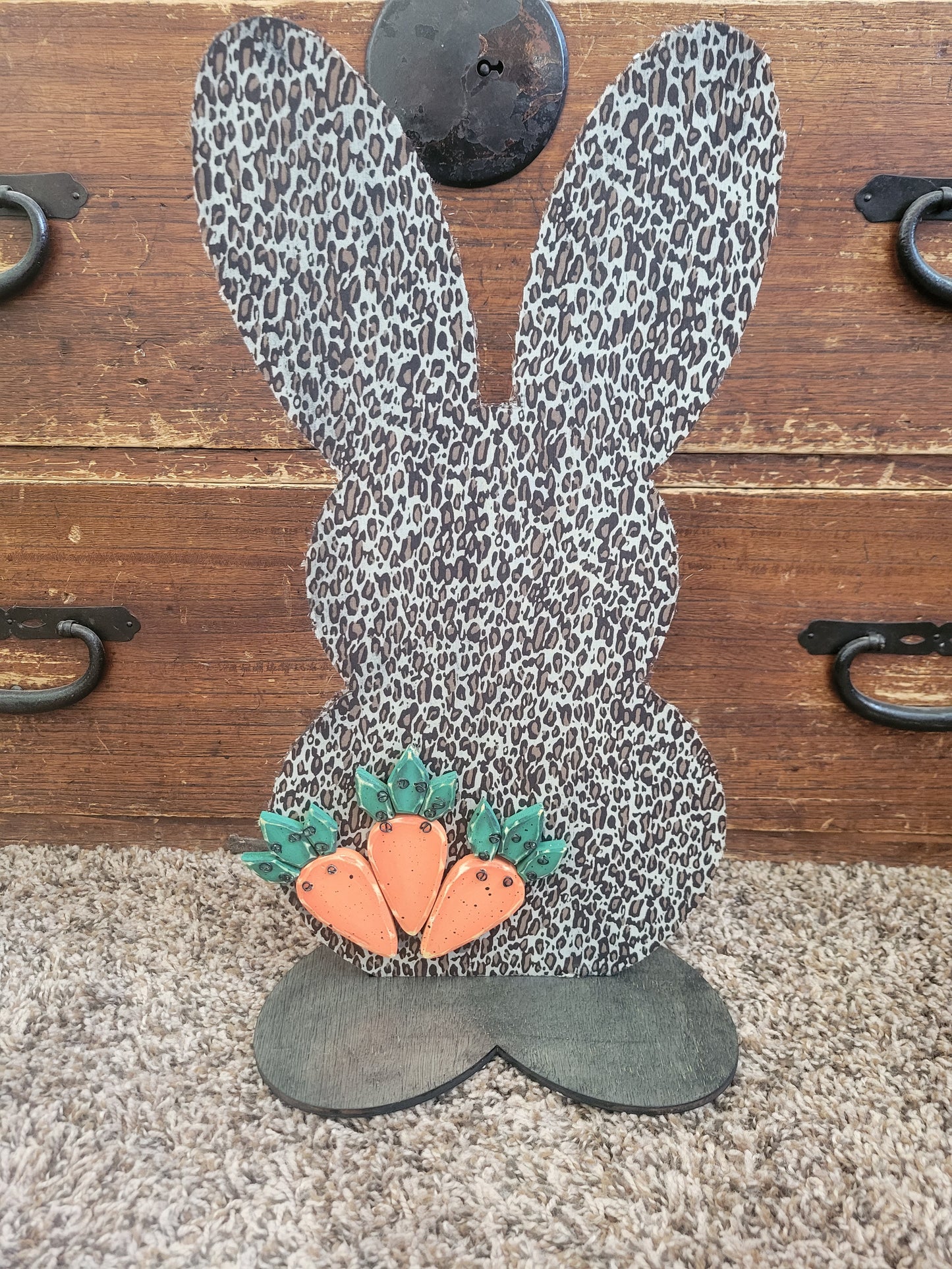 Leopard Bunny - Dark