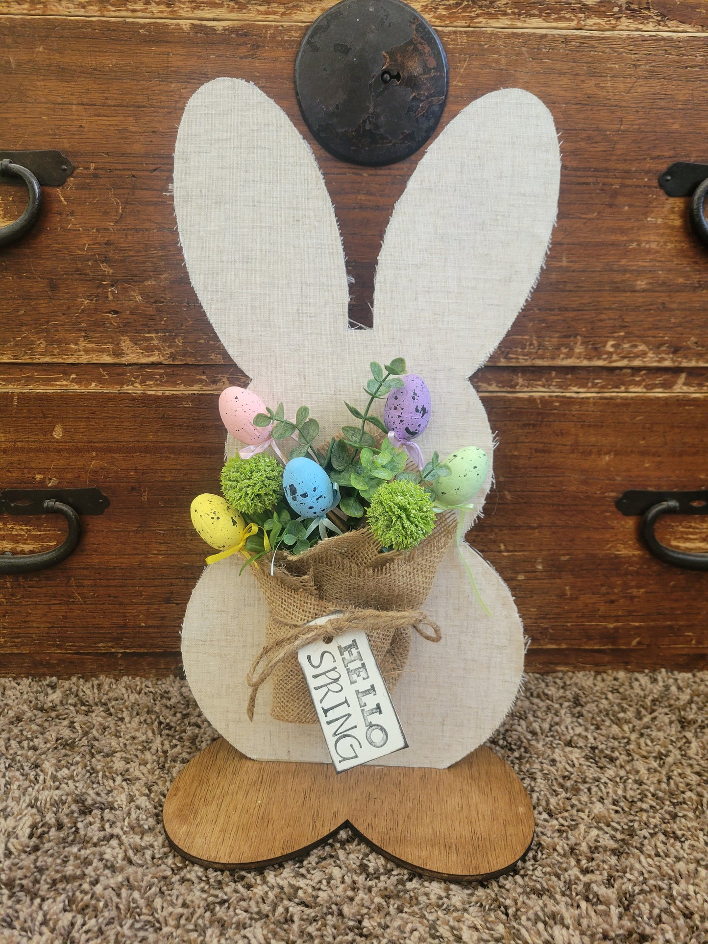 Linen Boquet Bunny