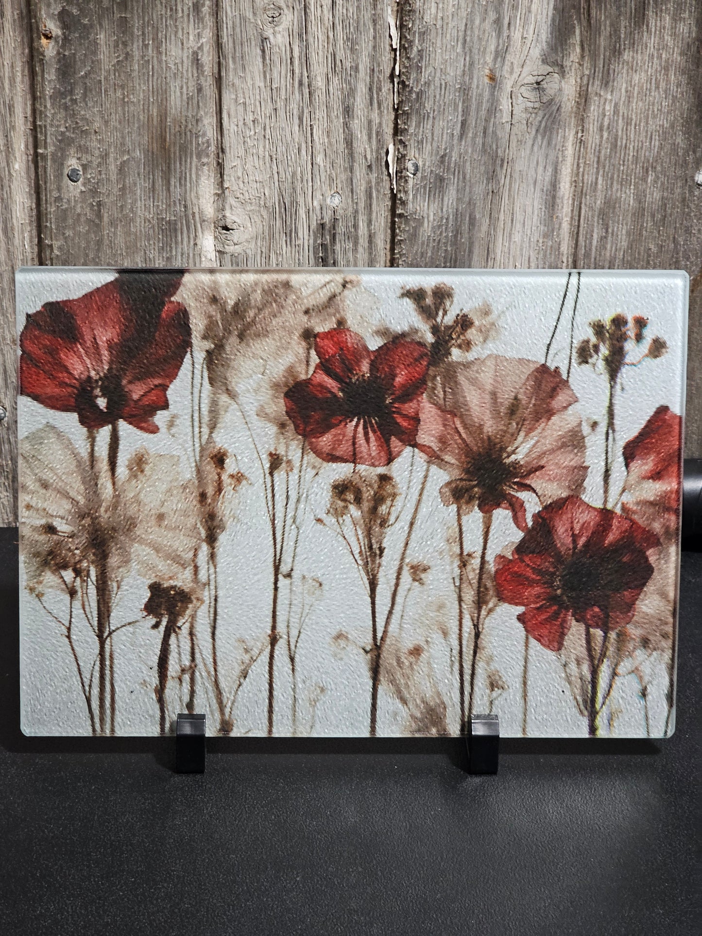 Pressed flowers