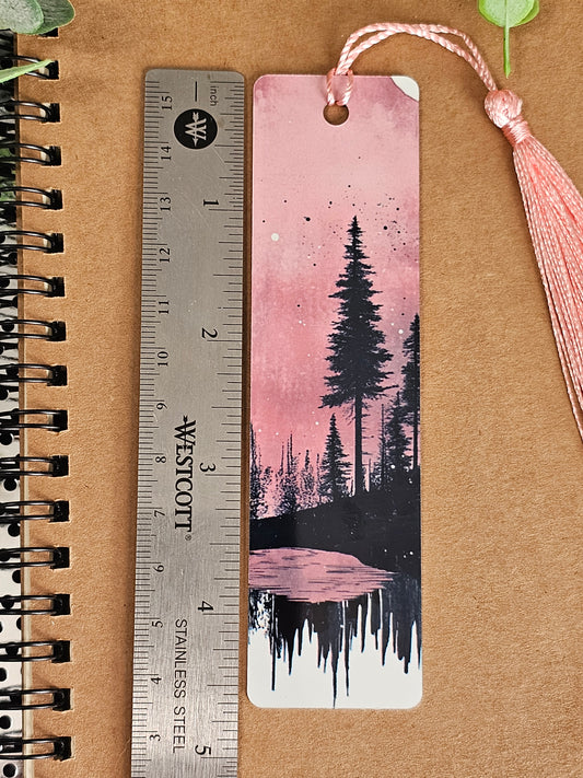 Pink skies