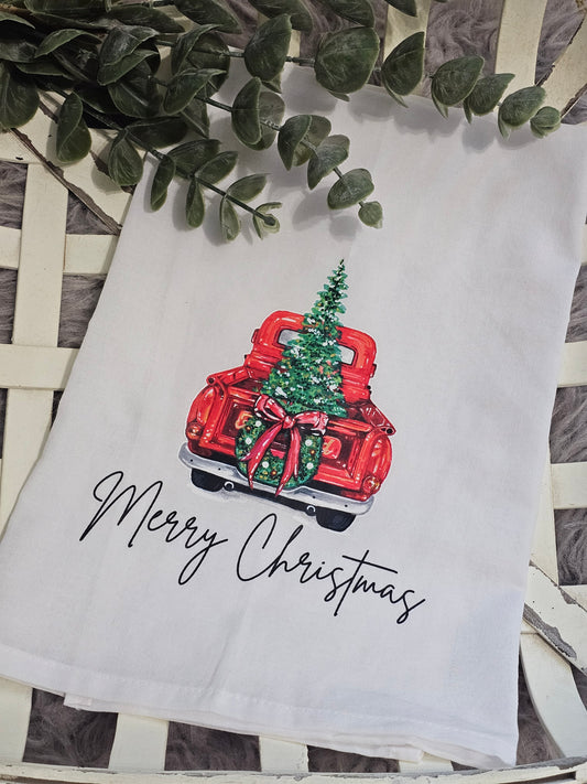 Merry Christmas truck