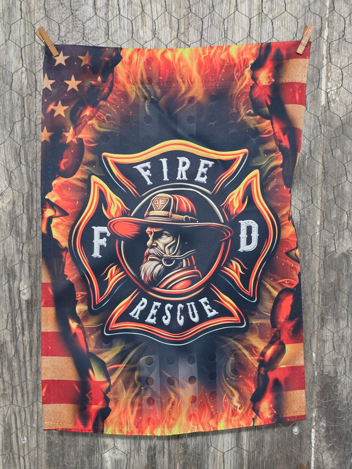 Flag - Fire & Rescue