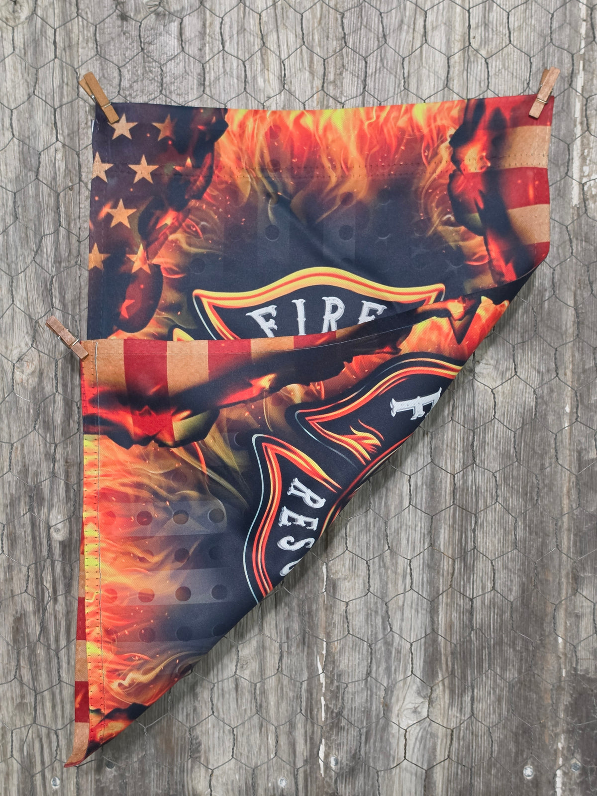 Flag - Fire & Rescue