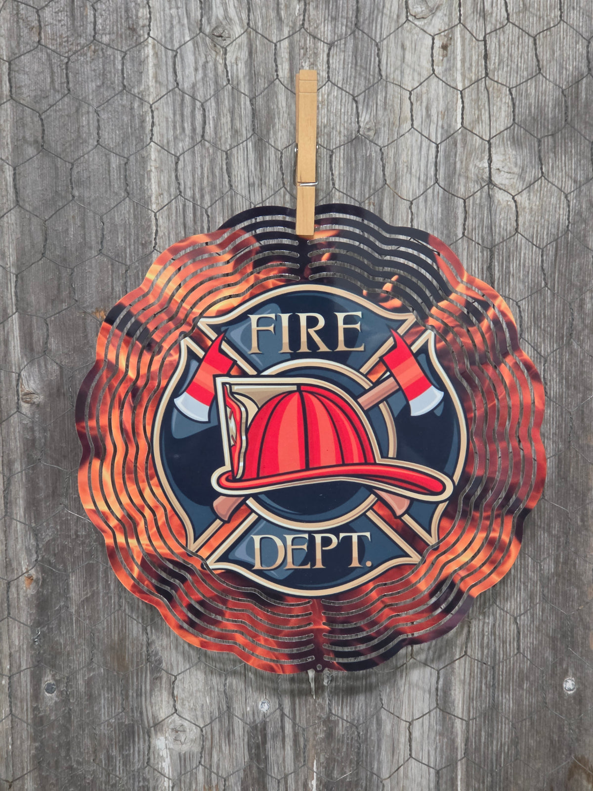 Wind Spinner - Fire Dept