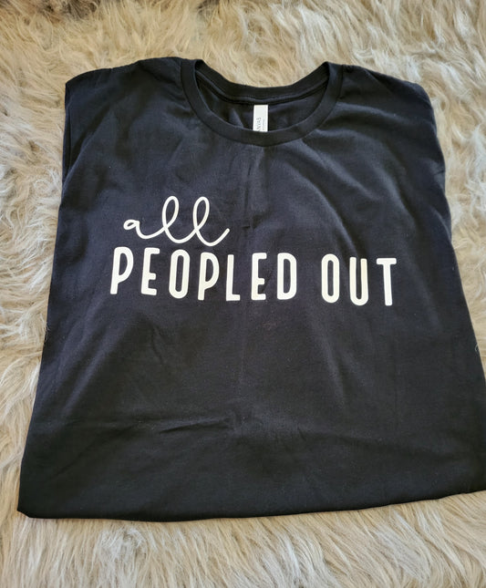 All peopled out - 2X