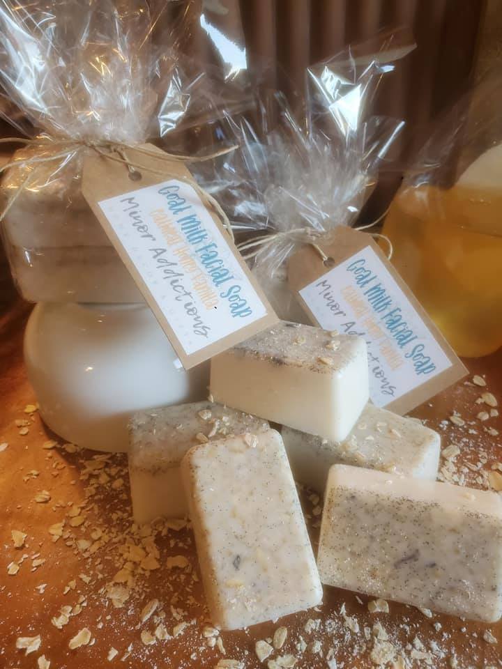 Goat Milk Facial Soap - 2pc.